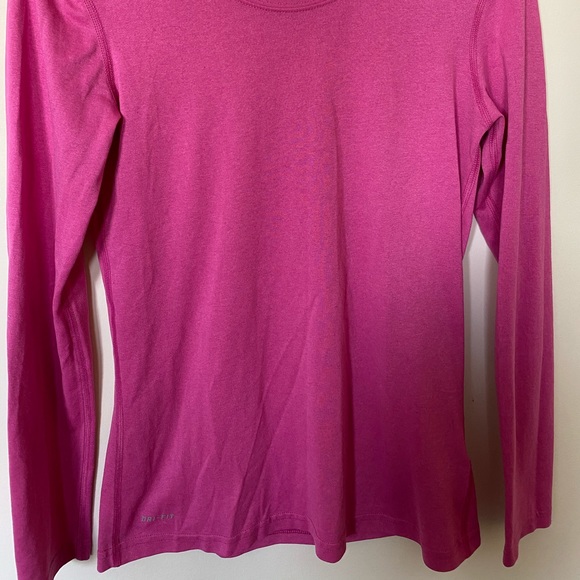 Long Sleeve Nike Top - Pink - Picture 2 of 3
